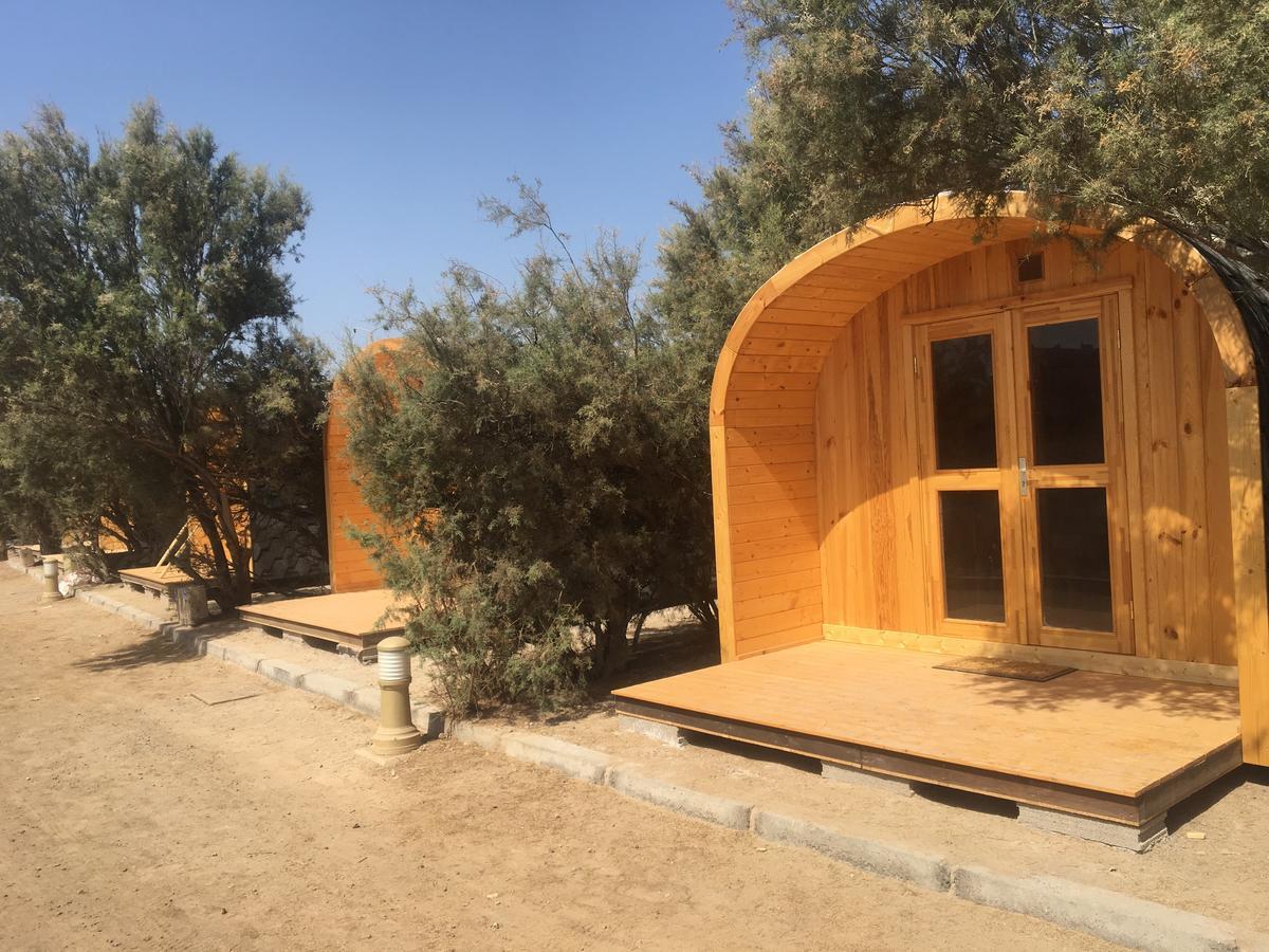 Eco-Wooden Houses Camping Montana Roja El Médano Dış mekan fotoğraf