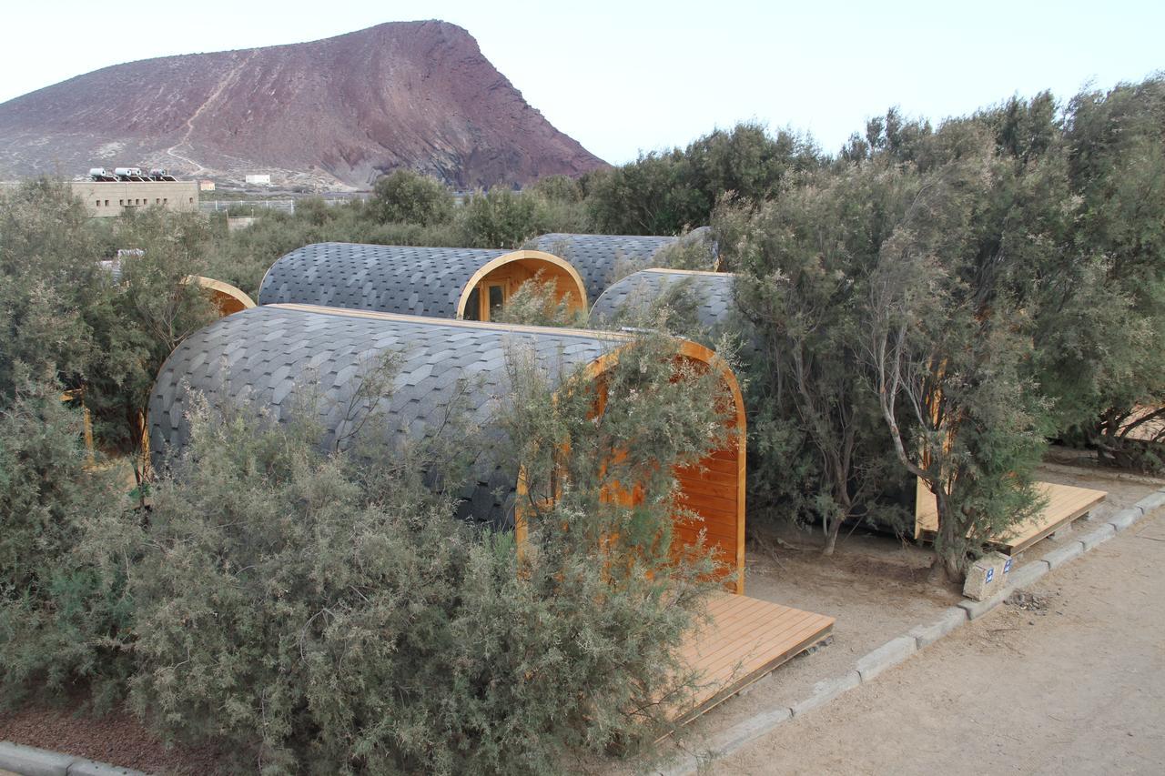 Eco-Wooden Houses Camping Montana Roja El Médano Dış mekan fotoğraf