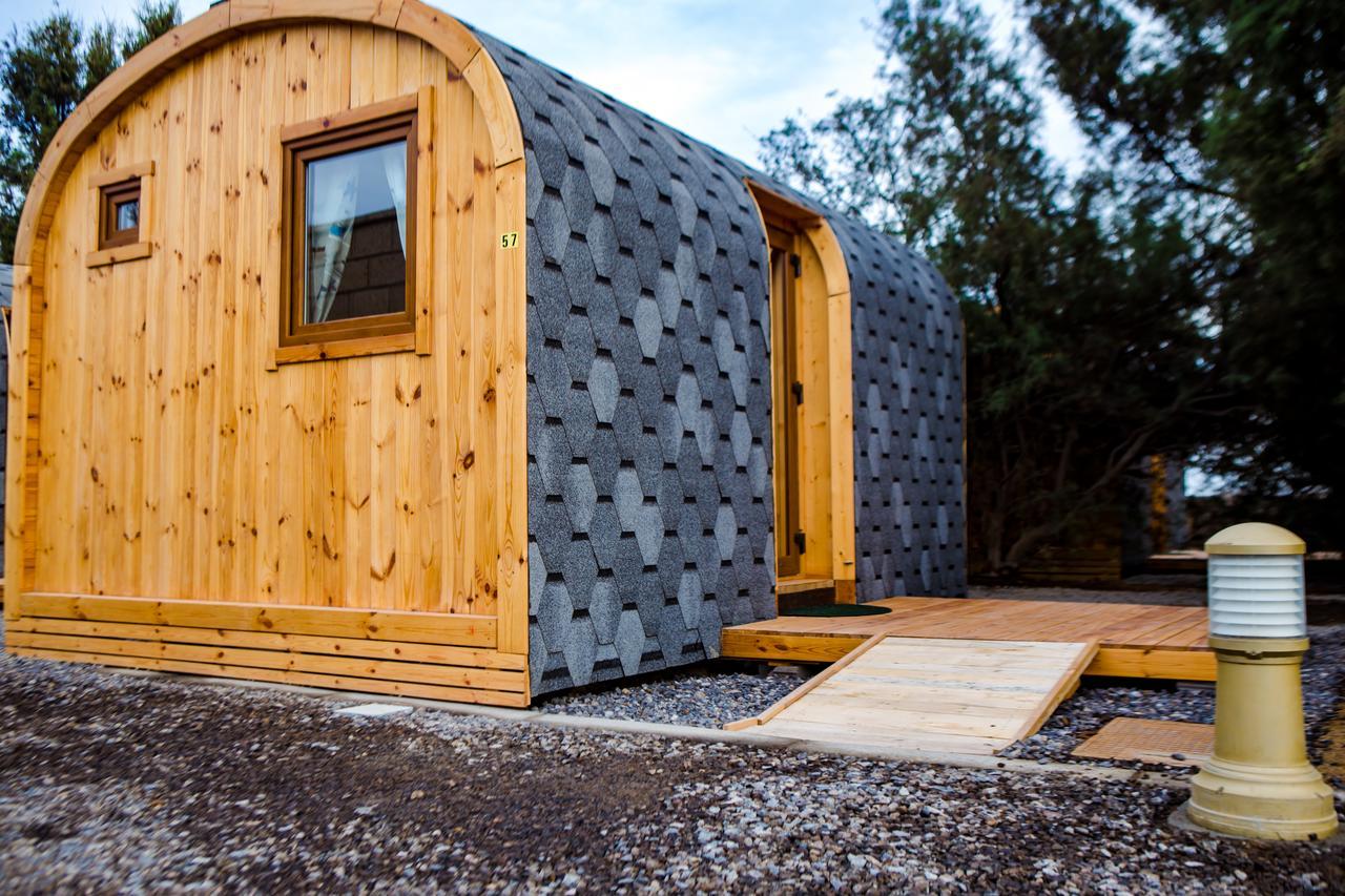 Eco-Wooden Houses Camping Montana Roja El Médano Dış mekan fotoğraf