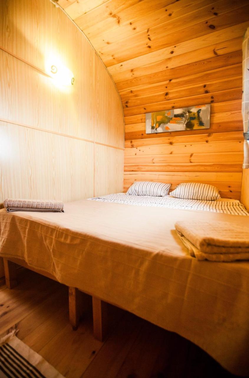 Eco-Wooden Houses Camping Montana Roja El Médano Dış mekan fotoğraf