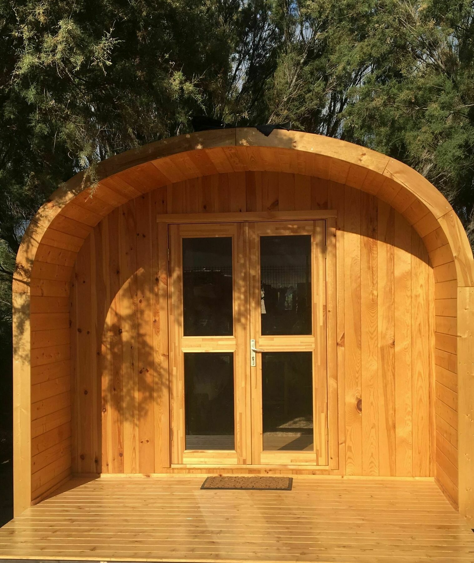 Eco-Wooden Houses Camping Montana Roja El Médano Dış mekan fotoğraf