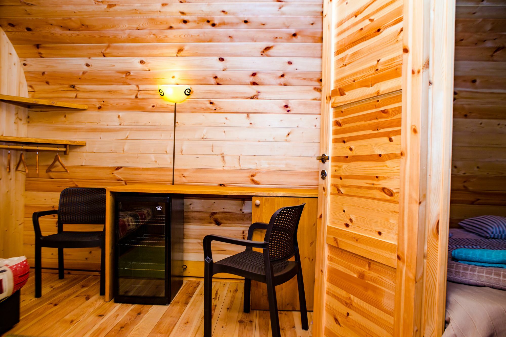 Eco-Wooden Houses Camping Montana Roja El Médano Dış mekan fotoğraf