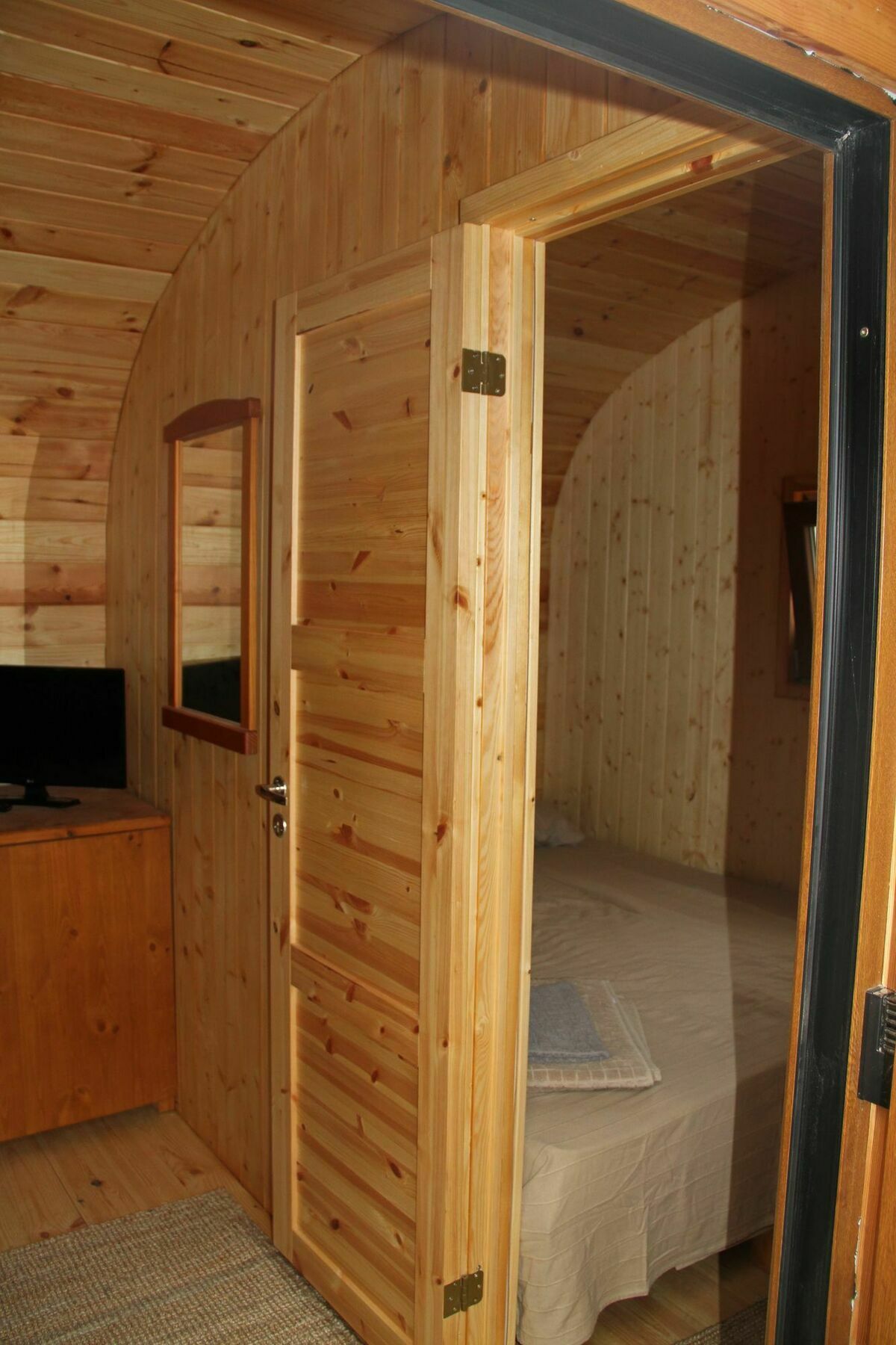 Eco-Wooden Houses Camping Montana Roja El Médano Dış mekan fotoğraf