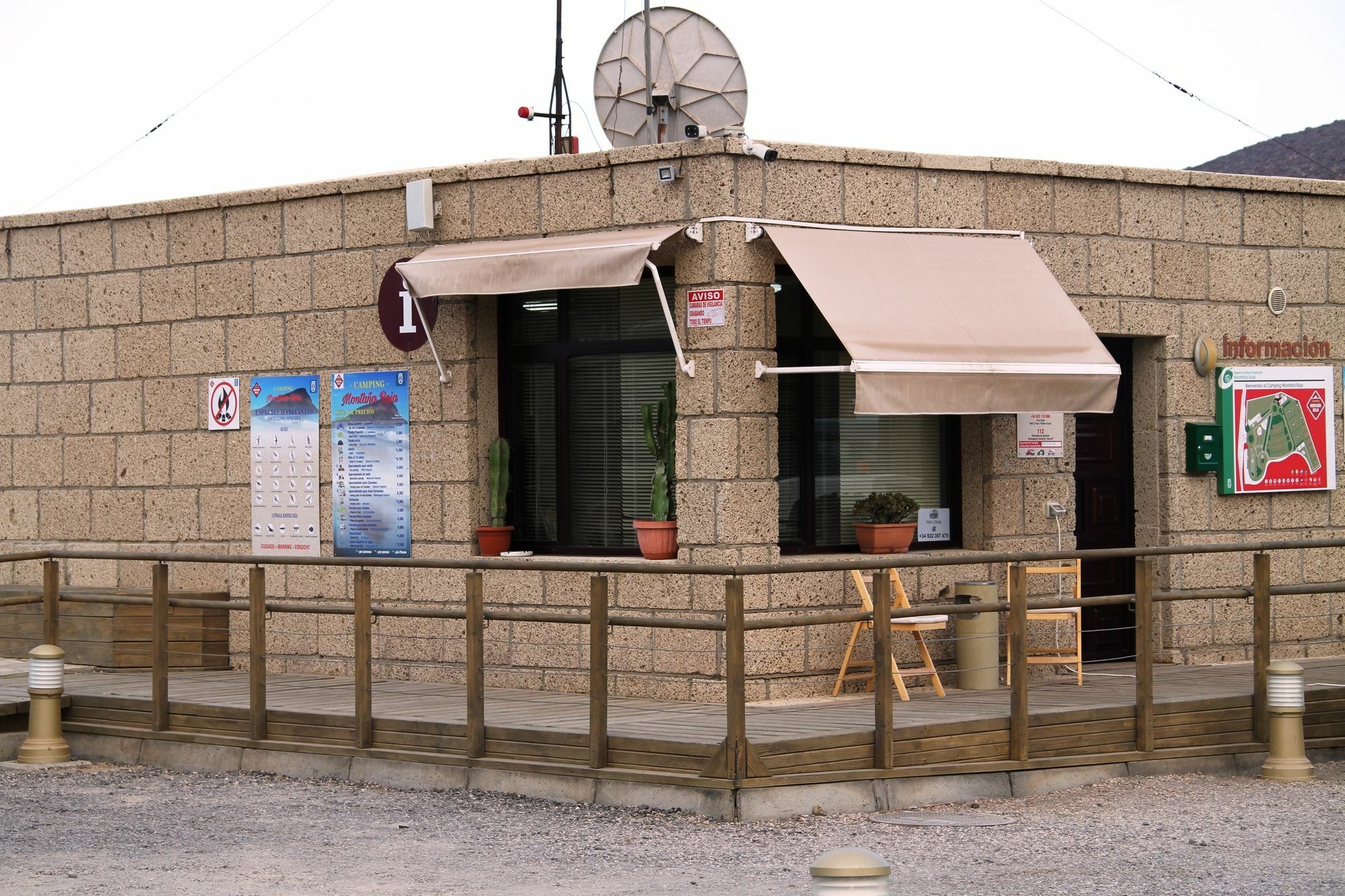 Eco-Wooden Houses Camping Montana Roja El Médano Dış mekan fotoğraf